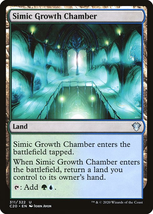 Simic Growth Chamber - Commander 2020 Uncommon Card