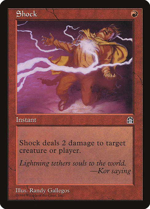 Shock - Stronghold Common Card