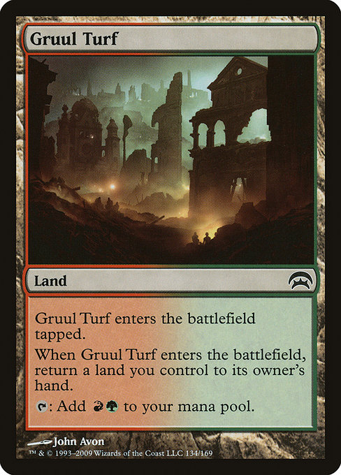 Gruul Turf - Planechase Common Card
