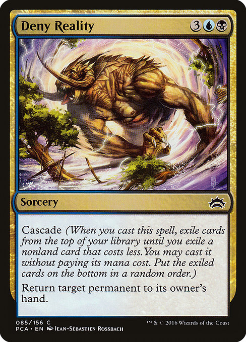 Deny Reality - Planechase Anthology Common Card