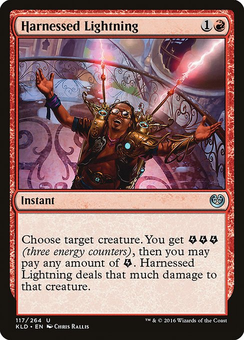 Harnessed Lightning - Kaladesh Uncommon Card