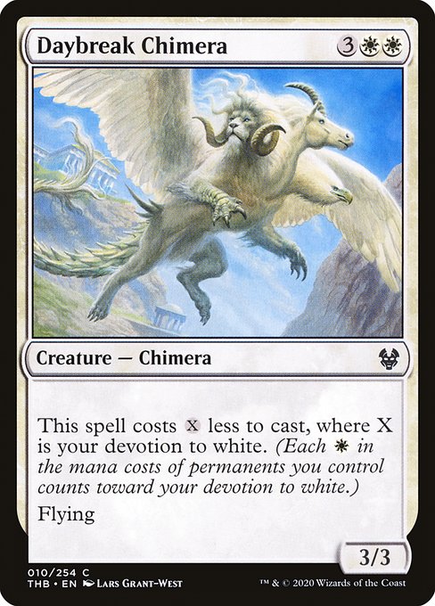 Daybreak Chimera - Theros Beyond Death Common Card