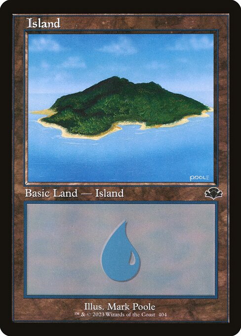 Island - Dominaria Remastered Common Card