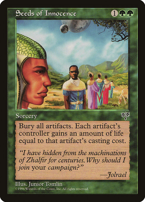 Seeds of Innocence - Mirage Rare Card