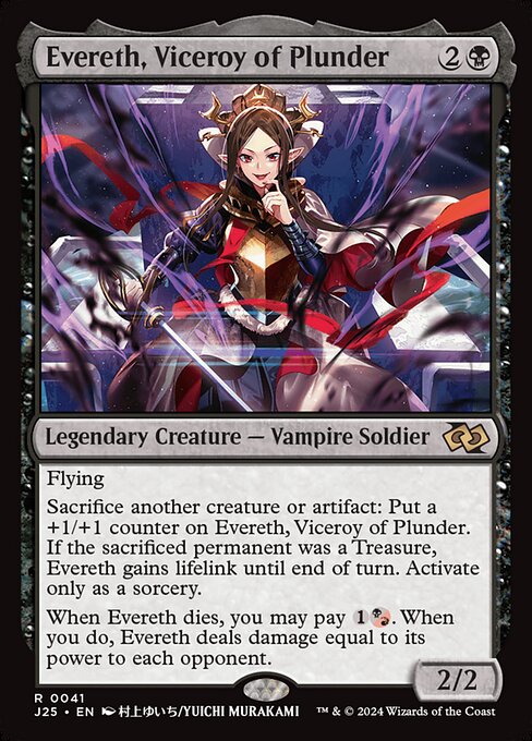 Evereth, Viceroy of Plunder - Foundations Jumpstart Rare Card