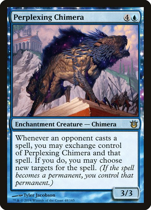 Perplexing Chimera - Born of the Gods Rare Card
