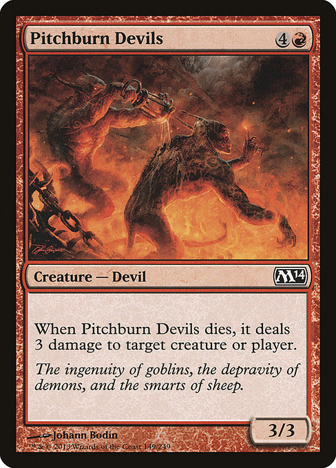 Pitchburn Devils - Magic 2014 Common Card