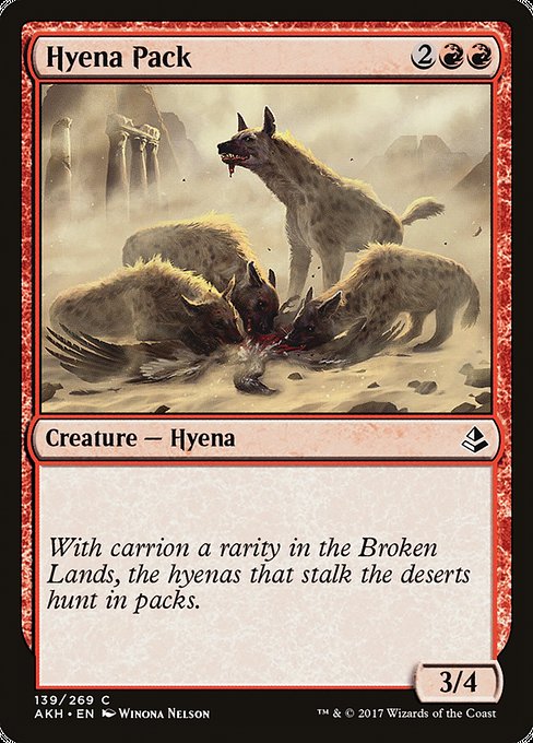 Hyena Pack - Amonkhet Common Card