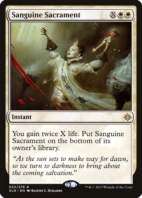 Sanguine Sacrament - Ixalan Rare Card