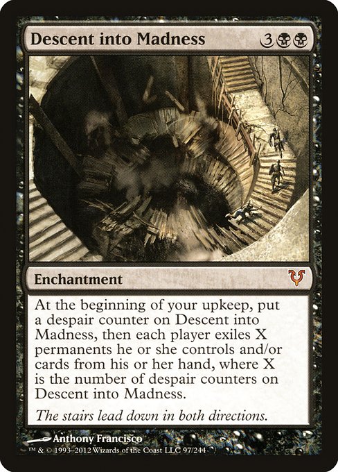 Descent into Madness - Avacyn Restored Mythic Card