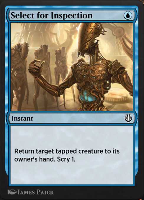Select for Inspection - Kaladesh Remastered Common Card