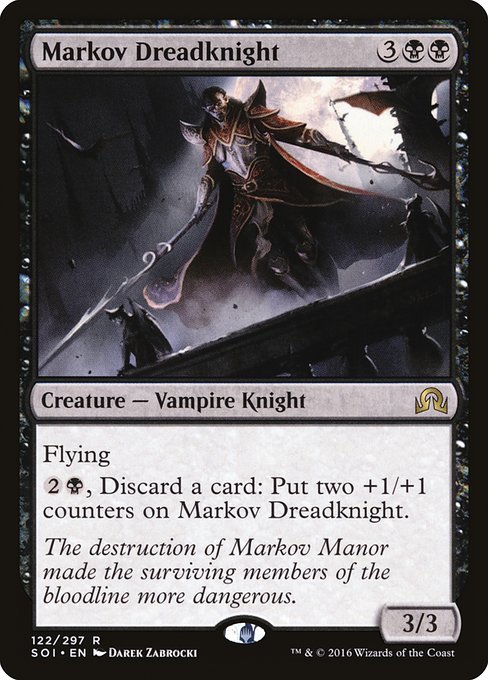 Markov Dreadknight - Shadows over Innistrad Rare Card