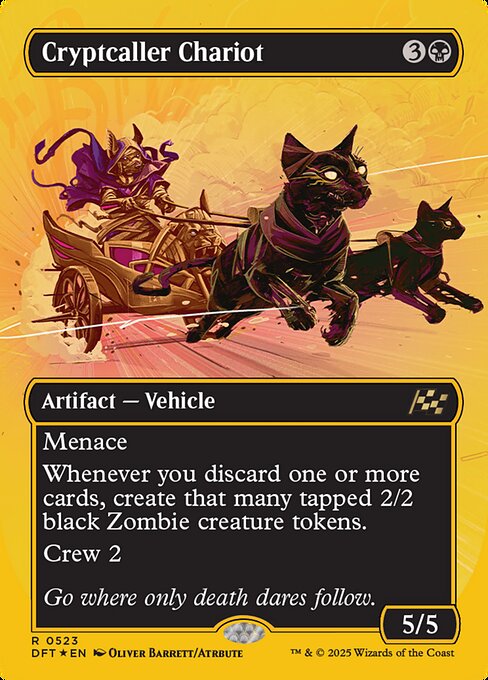 Cryptcaller Chariot - Aetherdrift Rare Card