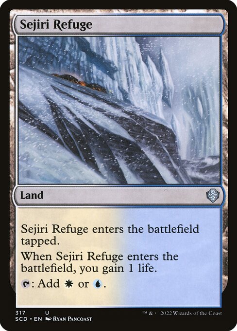 Sejiri Refuge - Starter Commander Decks Uncommon Card