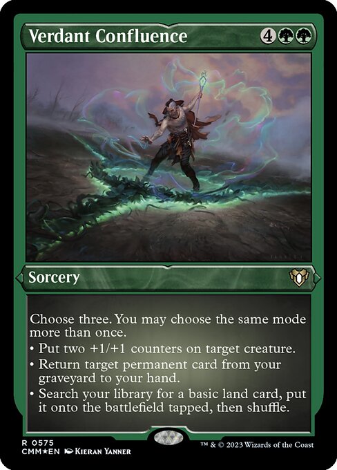 Verdant Confluence - Commander Masters Rare Card