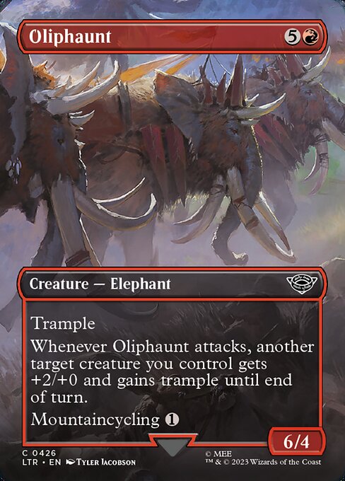 Oliphaunt - The Lord of the Rings: Tales of Middle-earth Common Card