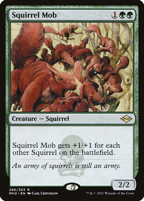 Squirrel Mob - Modern Horizons 2 Rare Card