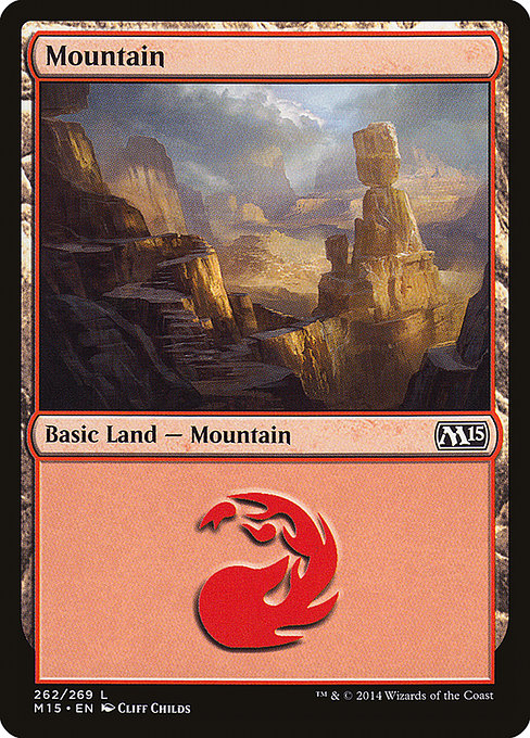 Mountain - Magic 2015 Common Card