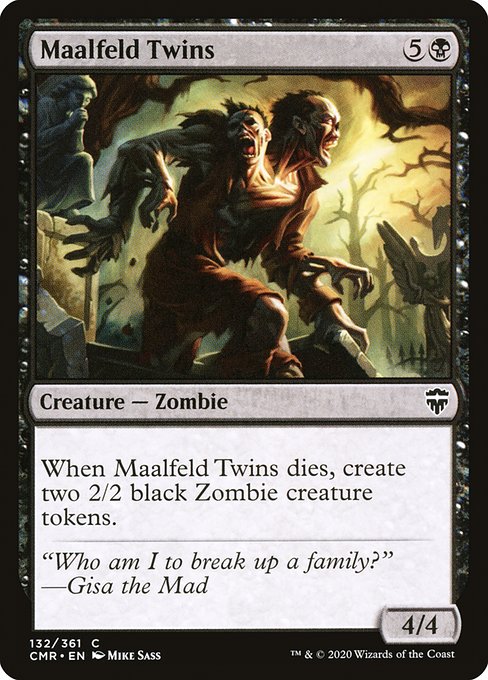 Maalfeld Twins - Commander Legends Common Card
