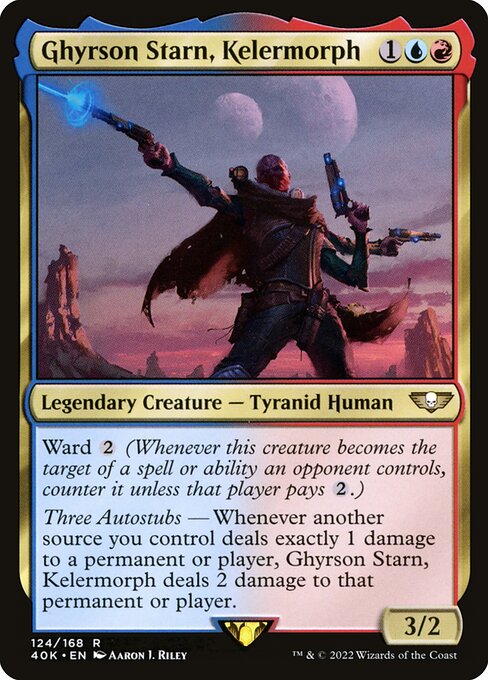 Ghyrson Starn, Kelermorph - Warhammer 40,000 Commander Rare Card