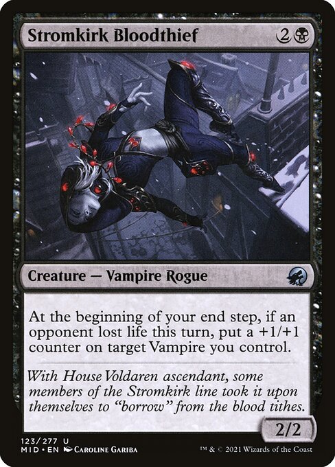 Stromkirk Bloodthief - Innistrad: Midnight Hunt Uncommon Card