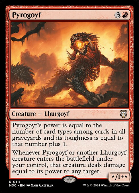 Pyrogoyf - Modern Horizons 3 Commander Rare Card