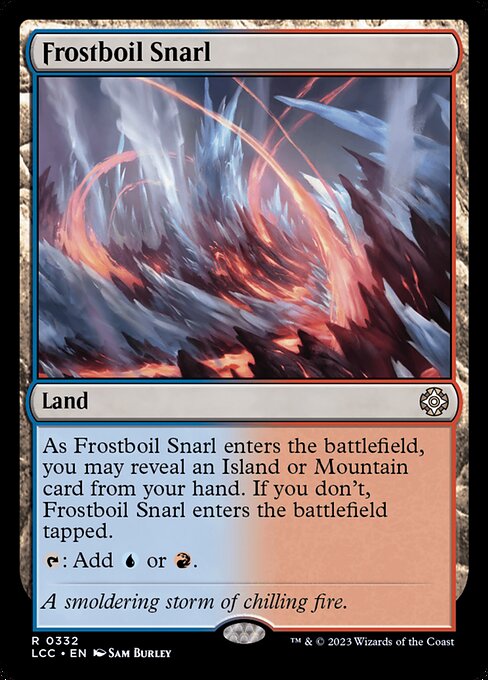 Frostboil Snarl - The Lost Caverns of Ixalan Commander Rare Card