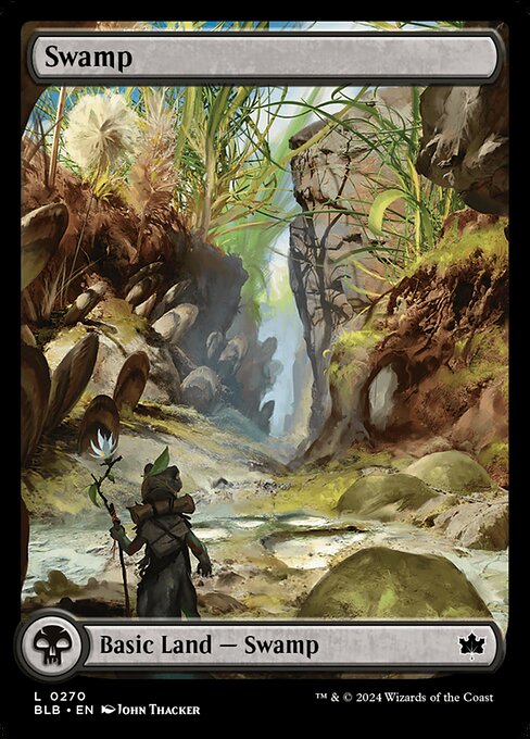 Swamp - Bloomburrow Common Card