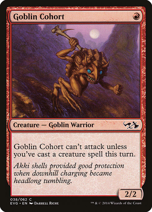 Goblin Cohort - Duel Decks Anthology: Elves vs. Goblins Common Card