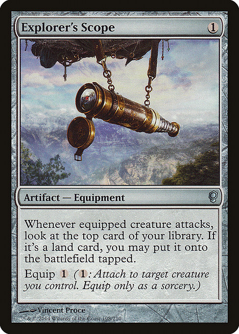 Explorer's Scope - Conspiracy Uncommon Card
