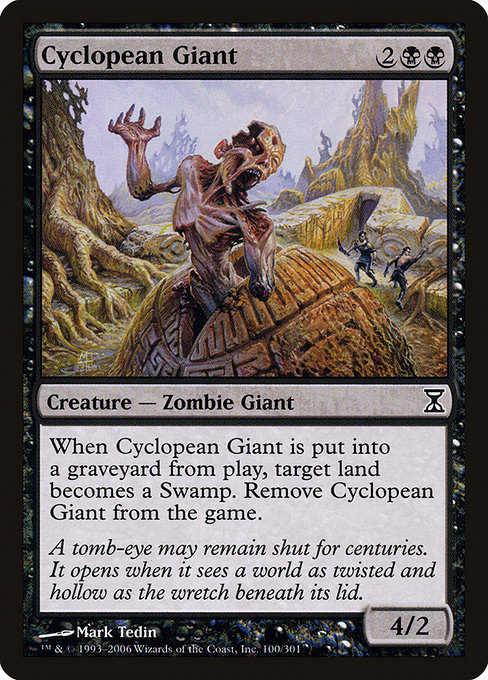 Cyclopean Giant - Time Spiral Common Card