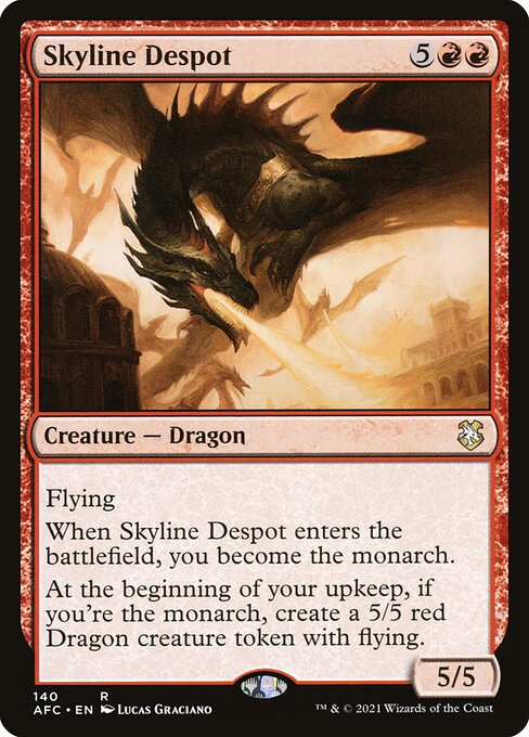Skyline Despot - Forgotten Realms Commander Rare Card