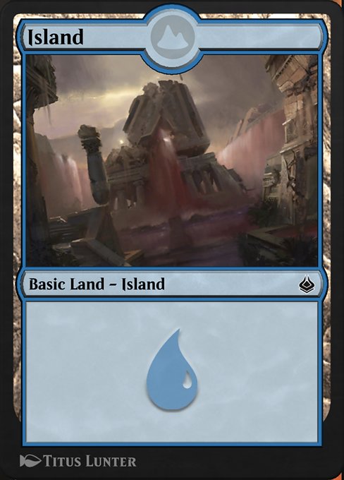 Island - Amonkhet Remastered Common Card