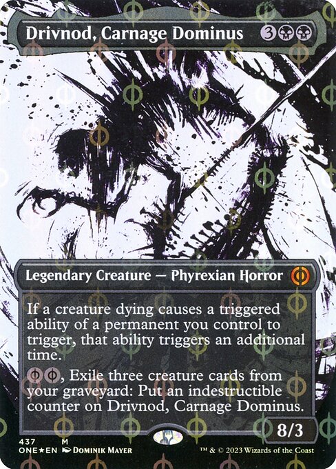 Drivnod, Carnage Dominus - Phyrexia: All Will Be One Mythic Card