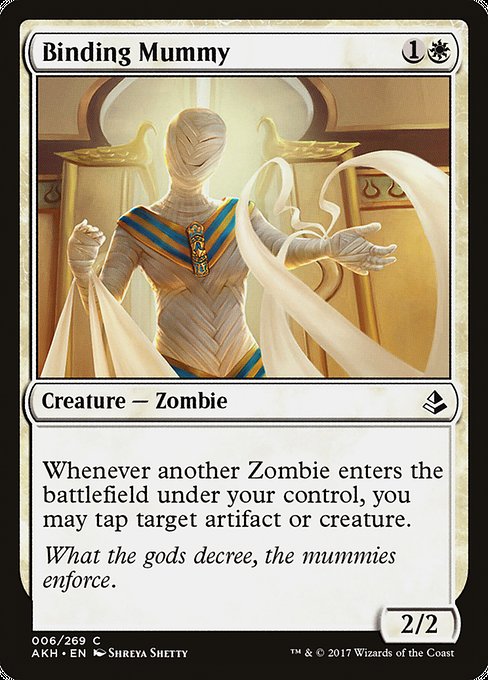 Binding Mummy - Amonkhet Common Card