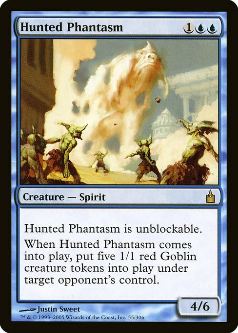 Hunted Phantasm - Ravnica: City of Guilds Rare Card