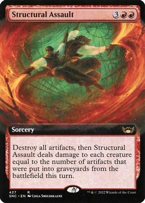Structural Assault - Streets of New Capenna Rare Card