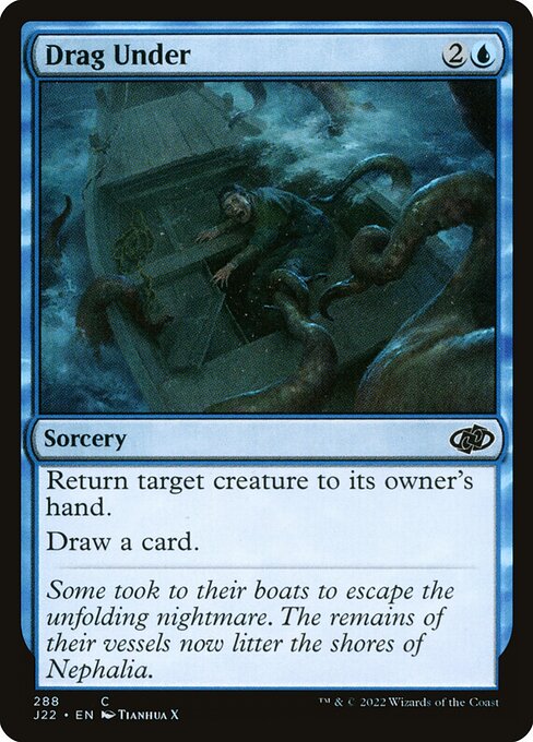 Drag Under - Jumpstart 2022 Common Card