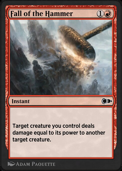 Fall of the Hammer - Pioneer Masters Common Card