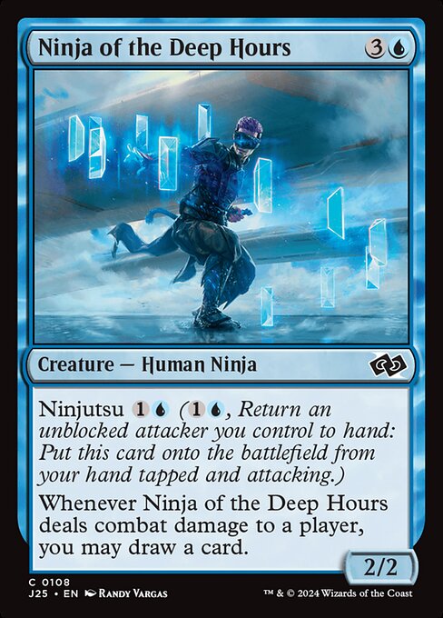 Ninja of the Deep Hours - Foundations Jumpstart Common Card
