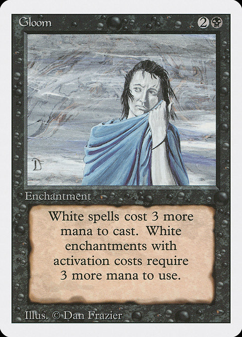 Gloom - Revised Edition Uncommon Card