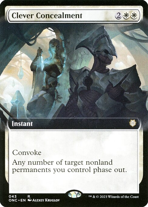 Clever Concealment - Phyrexia: All Will Be One Commander Rare Card