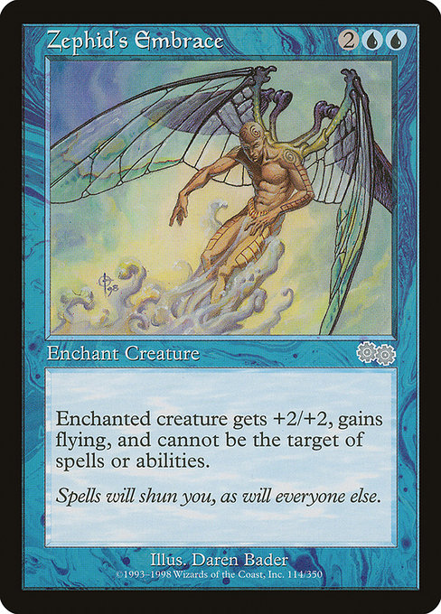 Zephid's Embrace - Urza's Saga Uncommon Card