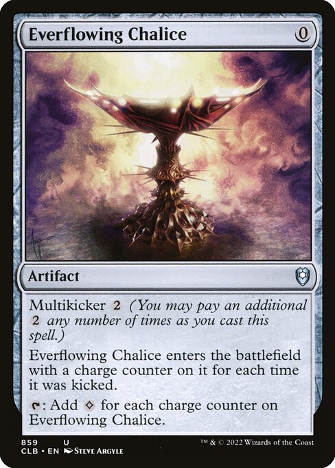 Everflowing Chalice - Commander Legends: Battle for Baldur's Gate Uncommon Card