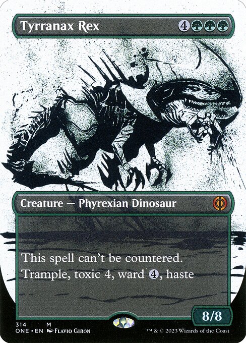 Tyrranax Rex - Phyrexia: All Will Be One Mythic Card