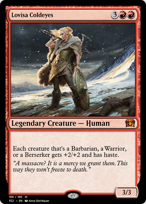 Lovisa Coldeyes - Treasure Chest Mythic Card