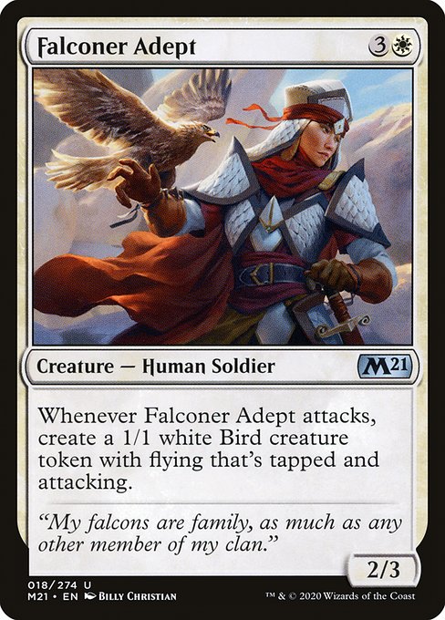 Falconer Adept - Core Set 2021 Uncommon Card