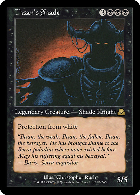 Ihsan's Shade - Masters Edition II Rare Card