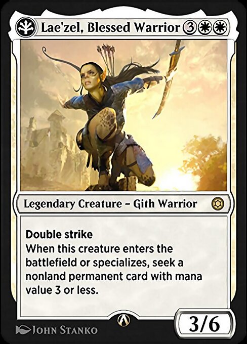 Lae'zel, Blessed Warrior - Alchemy Horizons: Baldur's Gate Rare Card