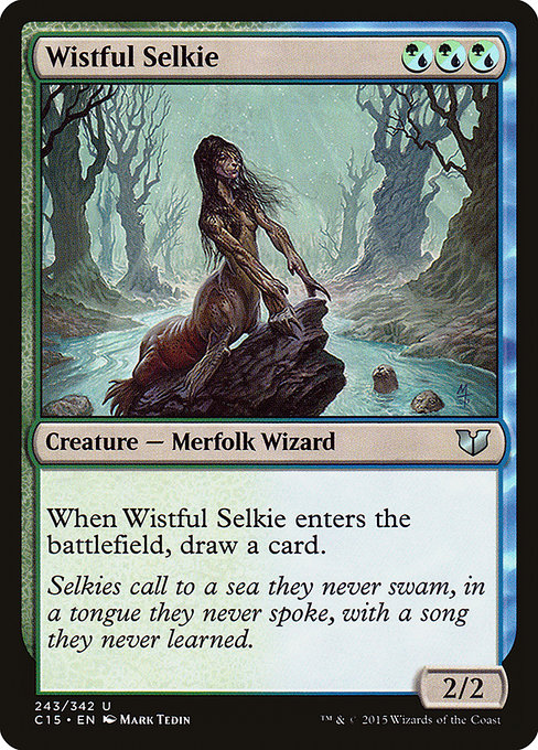 Wistful Selkie - Commander 2015 Uncommon Card